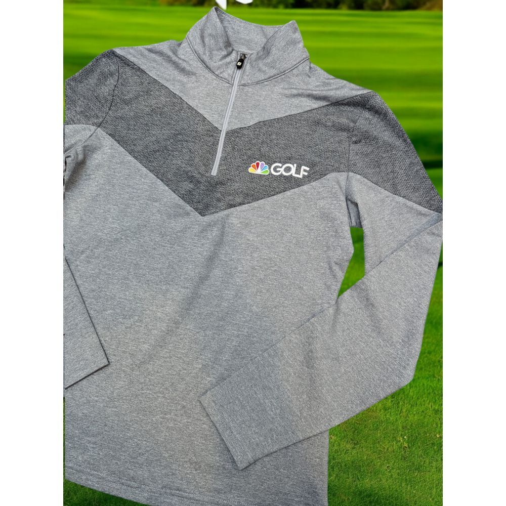 Foot Joy Golf Leisure Womens Gray 1/4‎ Zip Pullover  NBC Golf - XS